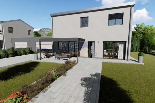 rendering fronte complesso - UNIFAM. AUTONOMA THIENE (VI)  